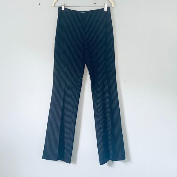 J'Envie Dress Pants Size 6  Black Pinstripe Career Business Preppy NEW - Picture 1 of 8